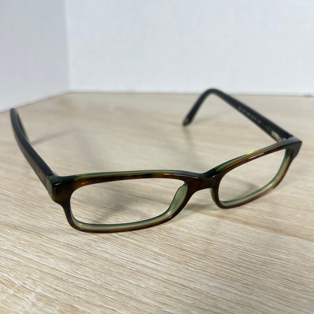 Ray-Ban RB5187 2445 Eyeglasses Brown Green Frames Only 52-16-140